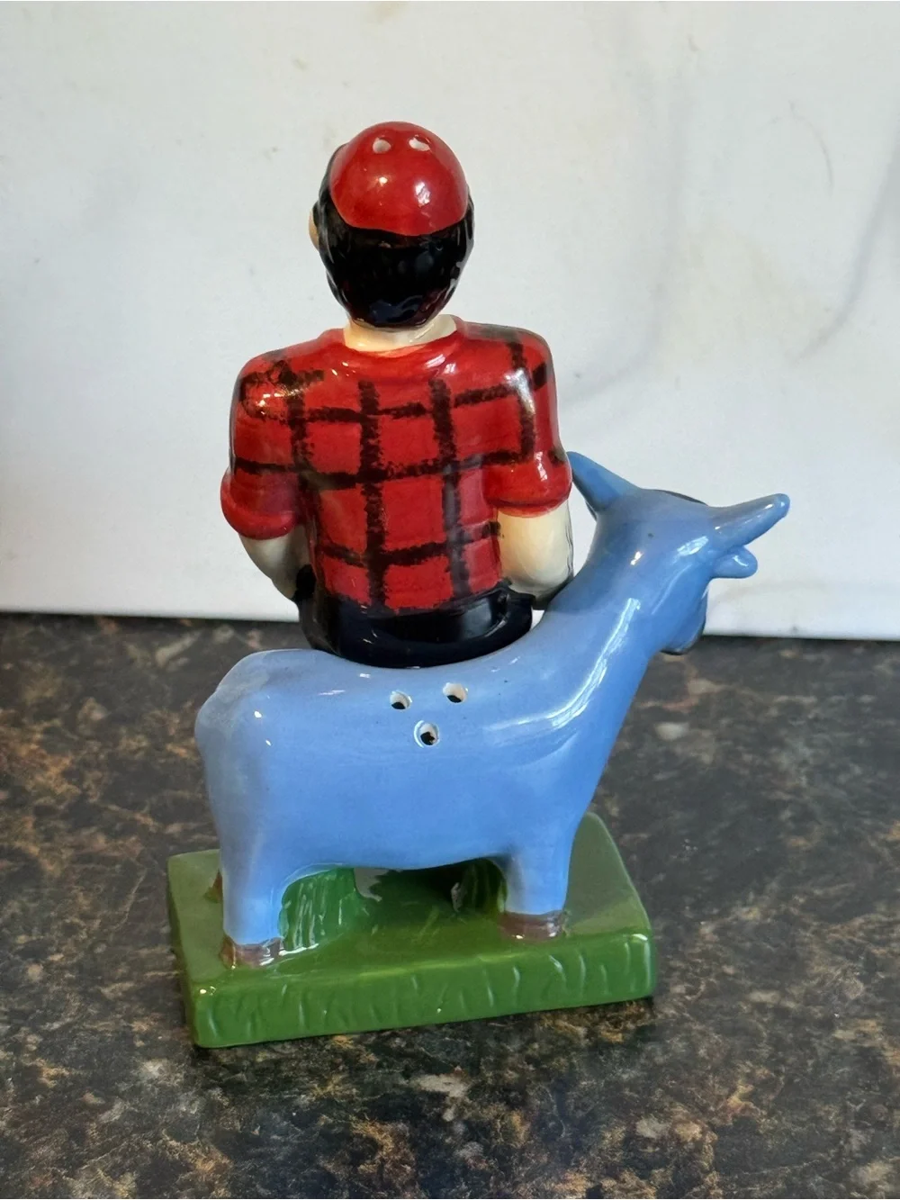 Paul Bunyan & Babe Salt and Pepper Shakers